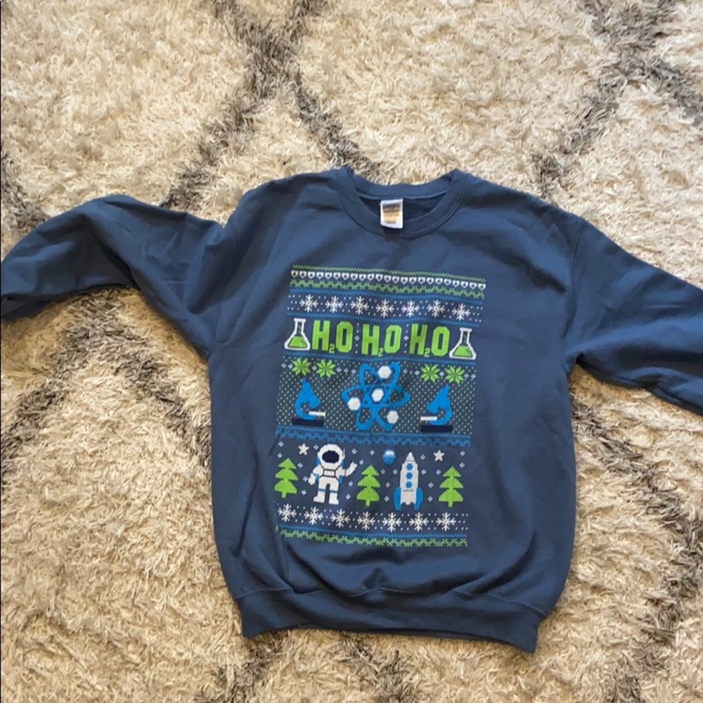 Science Christmas Sweatshirt